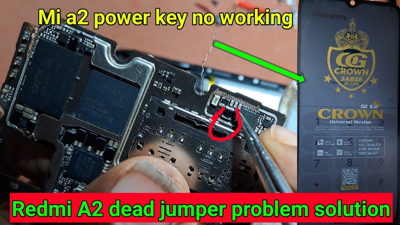 Redmi A2 dead problem solution | redmi a2 new dead jumper solution | redmi a2 2023 dead solution