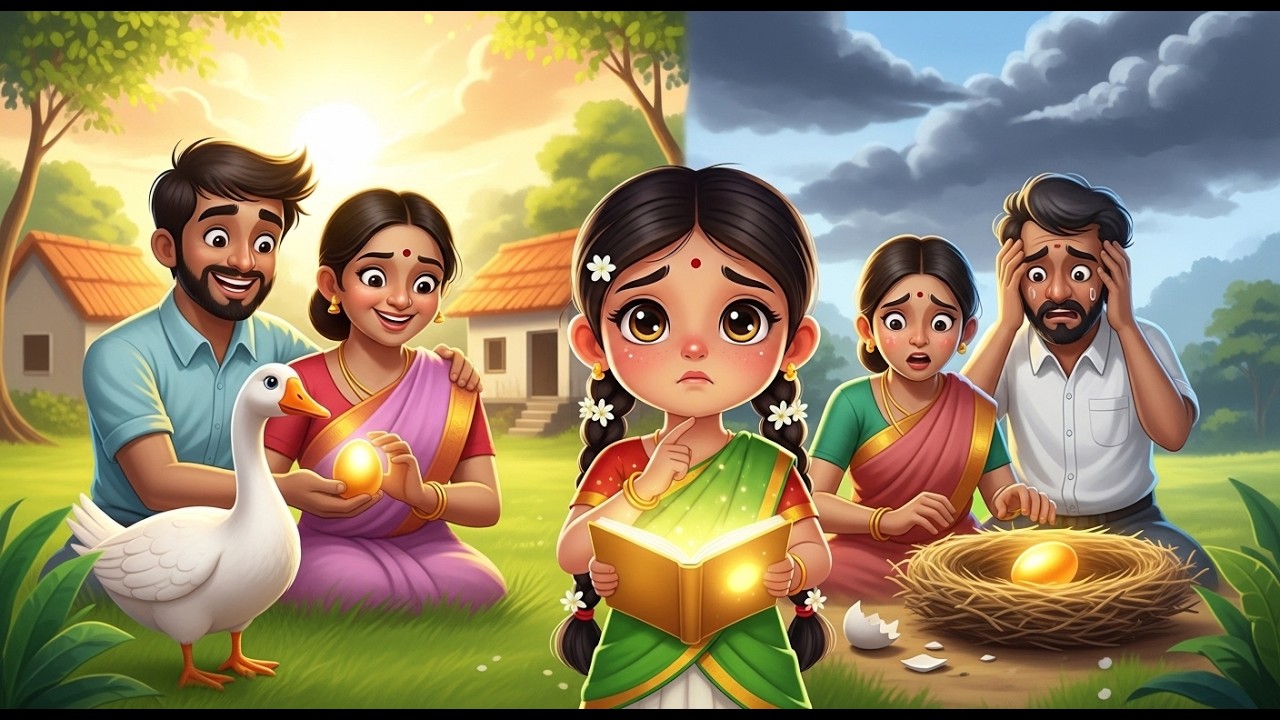 தங்க முட்டை இடும் வாத்து | தமிழ் கதை | Tamil Story for Kids | TamilTalesKids | Tamil Stories