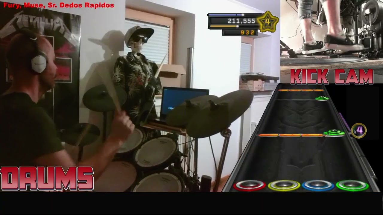 🥁 Muse - Fury (Full Combo 100% Drum Cover) 🎶