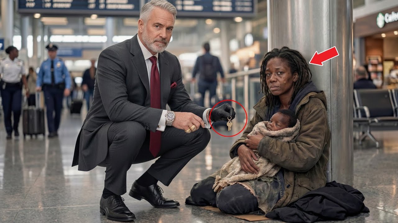 I Missed My Flight and Gave My Key to a Homeless Mom With a Baby… I Never Expected This