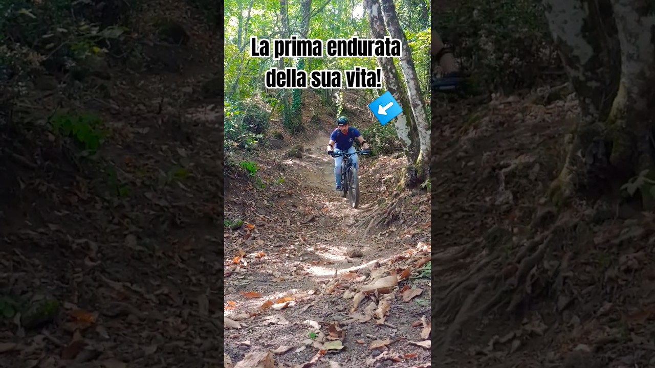 TERRA, SASSI E FOGLIE, LA PRIMA ESPERIENZA ☢️ #enduro #mtb #downhill #bike #fun #fyp #run #rider #yt