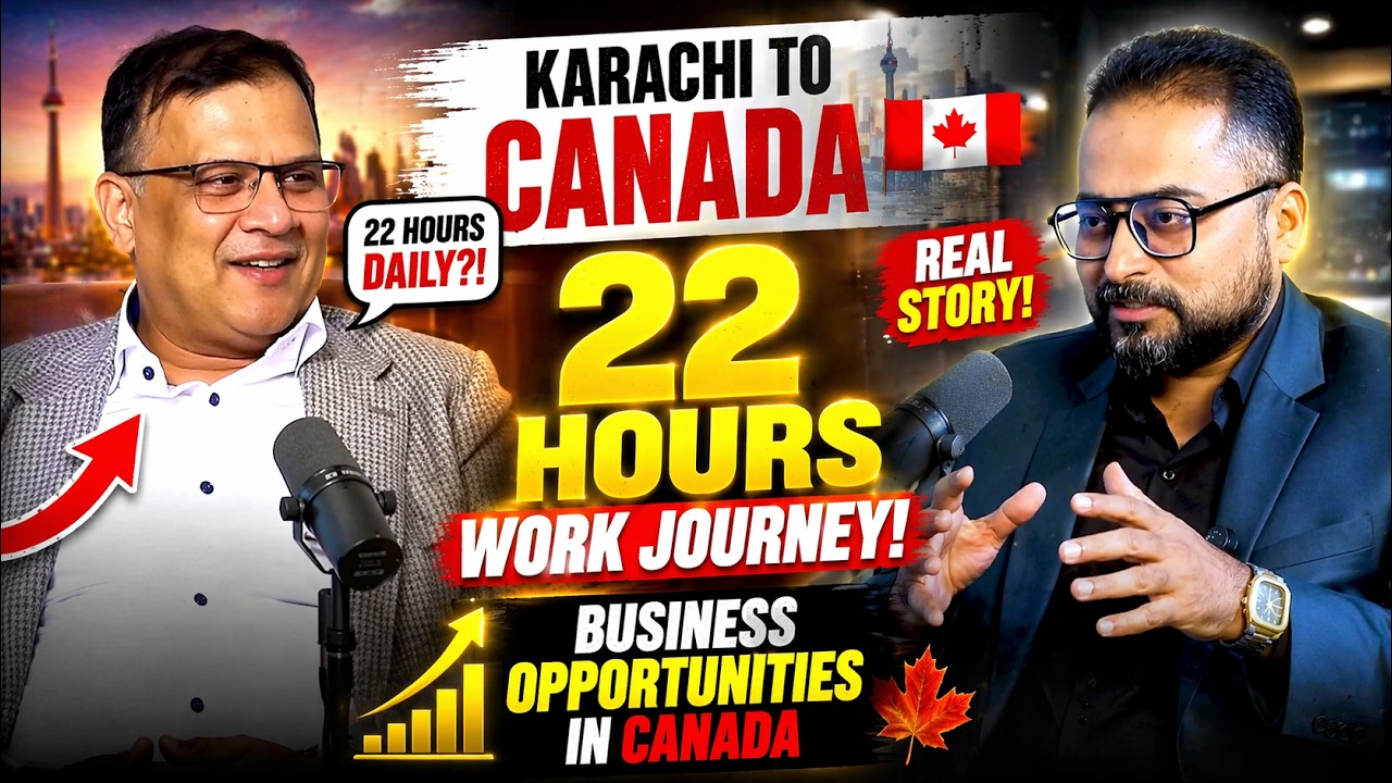 Karachi to Canada | 22 Hours Work Journey | Real Business Story | CityNews021