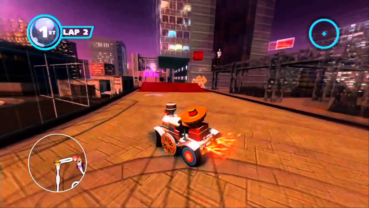 Sonic & All-Stars Racing Transformed (PS3): Graffiti City — Эксперт — Амиго
