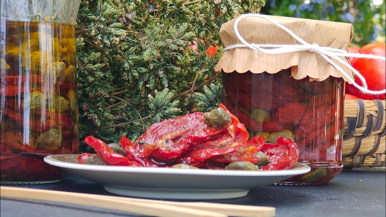 Pomodori secchi sott'olio ricetta calabrese della nonna