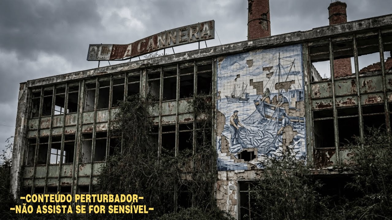 1967-PORTUGAL: Relato ASSUSTADOR/Conserveira Teixeira & Vasconcelos/Conservas de Sardinhas ABANDONAD