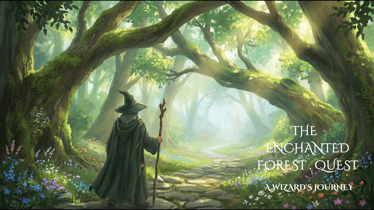 Medieval Fantasy Ambience for Studying & Focus | Background Music | Wizard's Journey