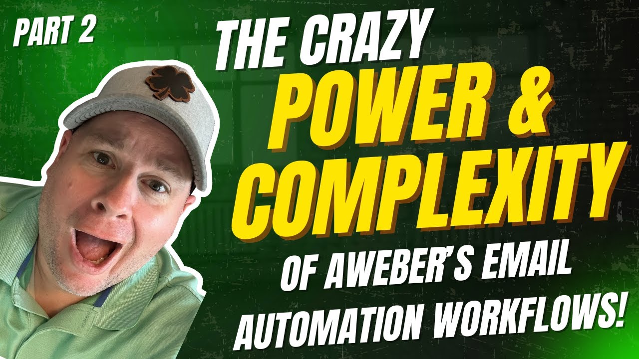 The Crazy Power & Complexity of AWeber's Email Automation Workflows Prt 2 | Email Marketing Tutorial