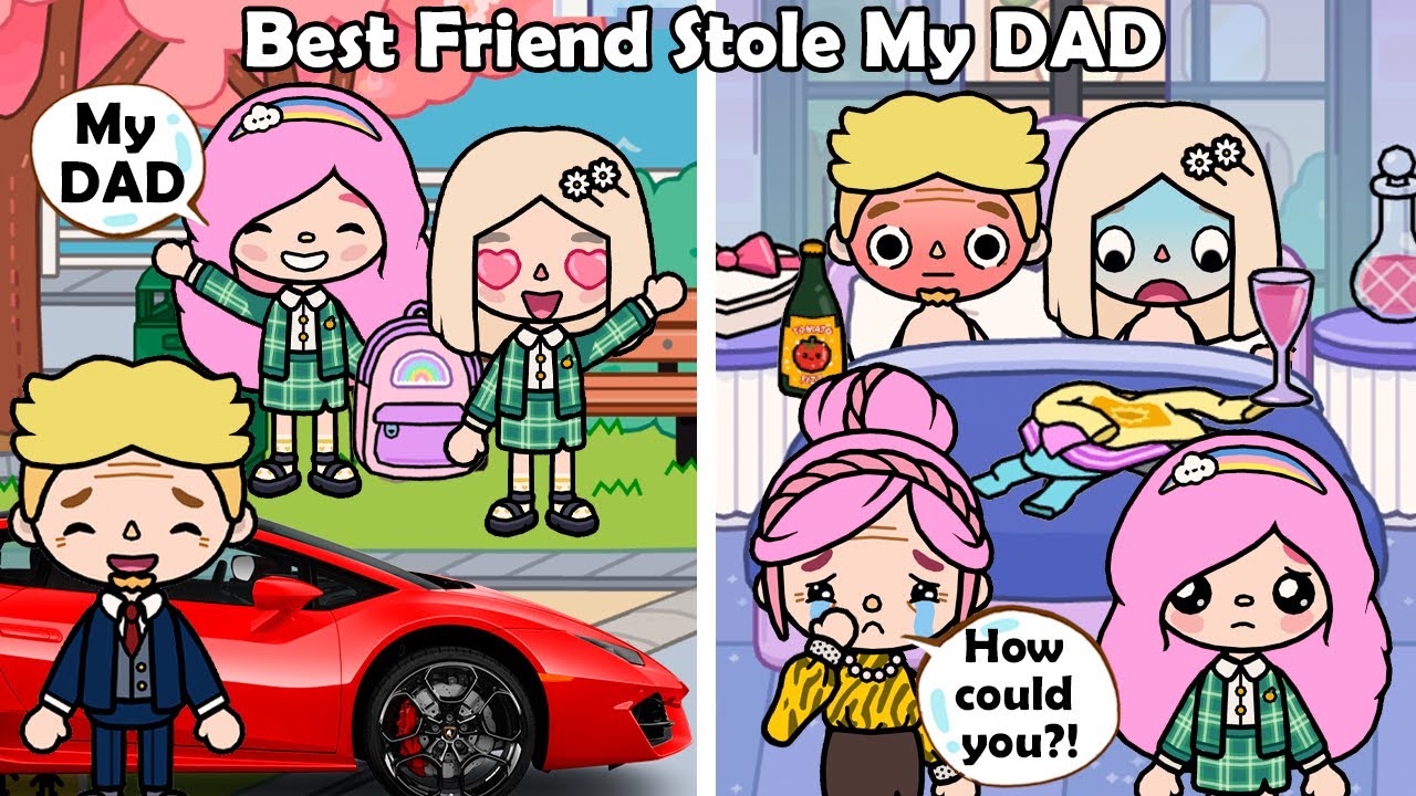 DAD betrayed MOM with My Best Friend 💔🙅‍♀️ | Sad story | Toca Boca | Toca Life World | Rainbow Toca