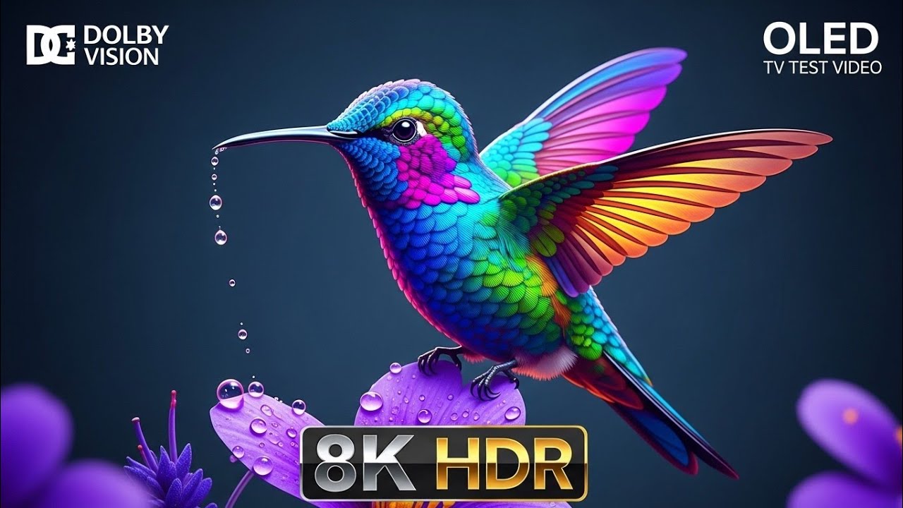 Unreal Beauty of Nature in 4K HDR 60FPS – Crystal Clear Wildlife & Rare Animals (OLED Demo) #4k