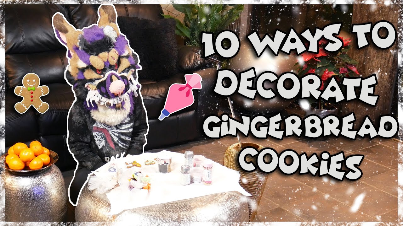 10 Ways to Decorate Gingerbread Cookies