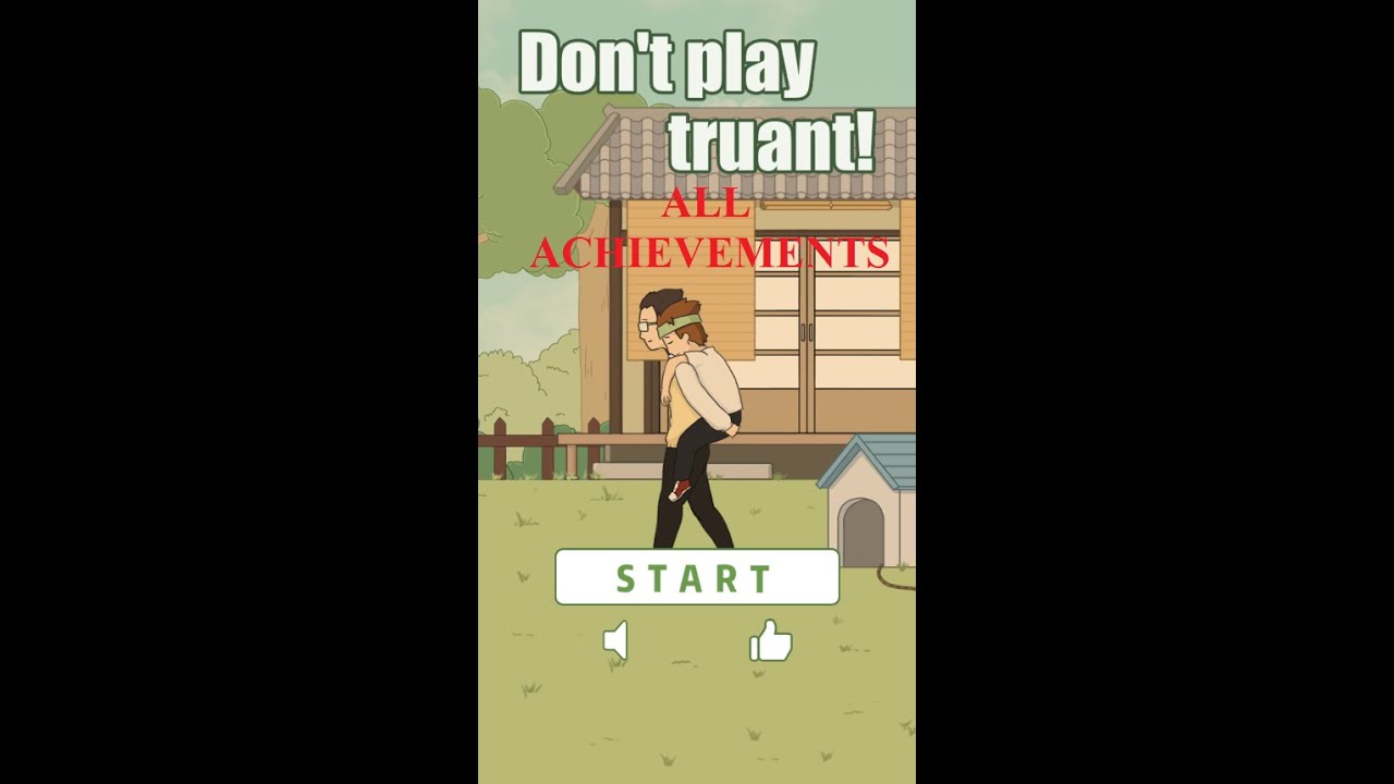 Don't Play Truant! (All achievements) Walkthrough [ABC Escape Games]