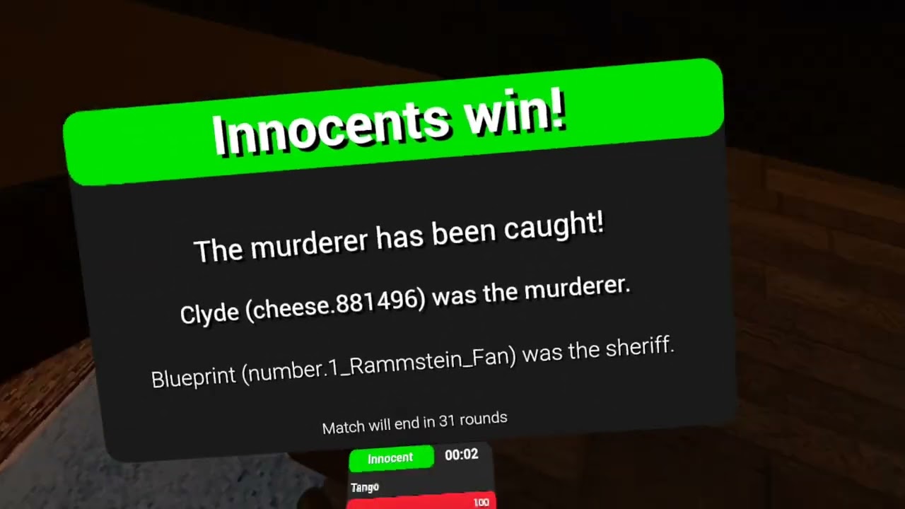 Murder mystery but there's a big problem