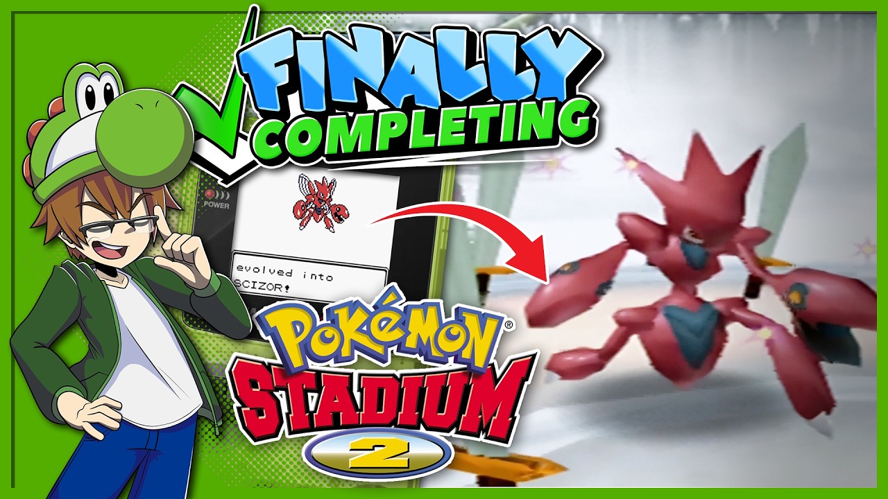 Finally Completing Pokemon Stadium 2 | The LARGEST Pokemon Game?!