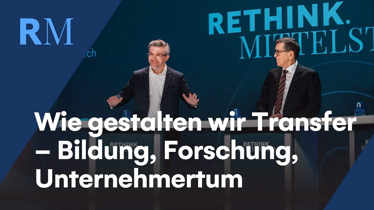 Setting the Stage – Wie gestalten wir Transfer | Rethink.Mittelstand 2025