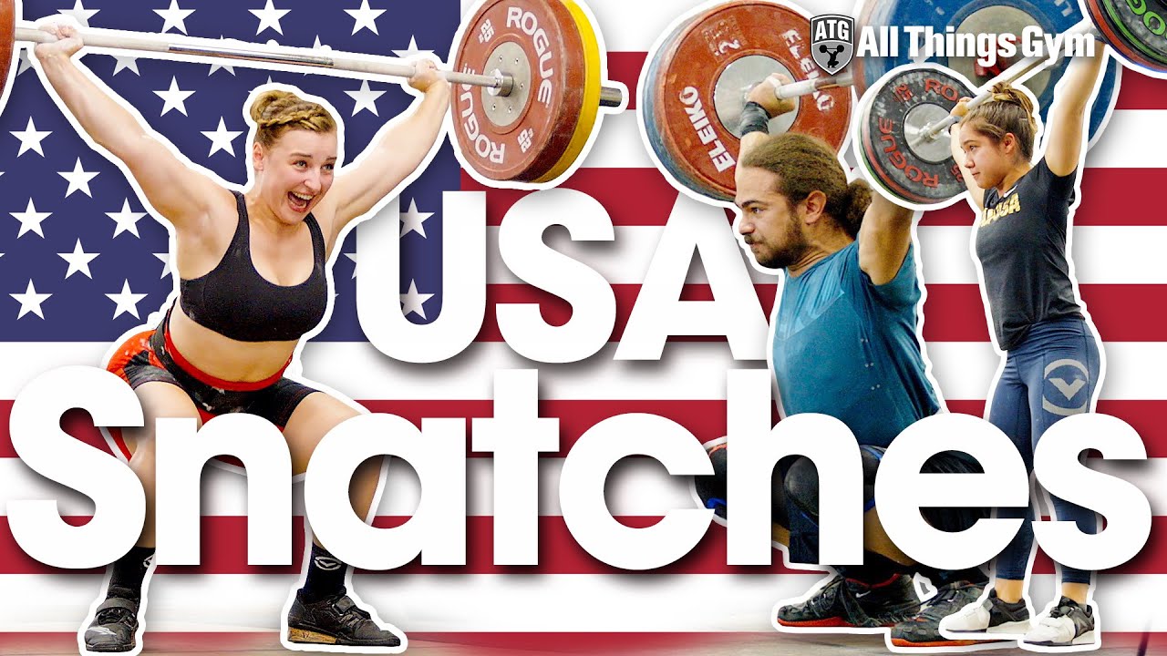 Snatch MAX Out! Kate Nye 112kg PR at Team USA Pan Am Games Training Camp