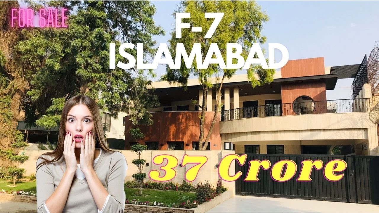 Brand New House | F-7 Islamabad | FOR SALE | 36.50 Crore