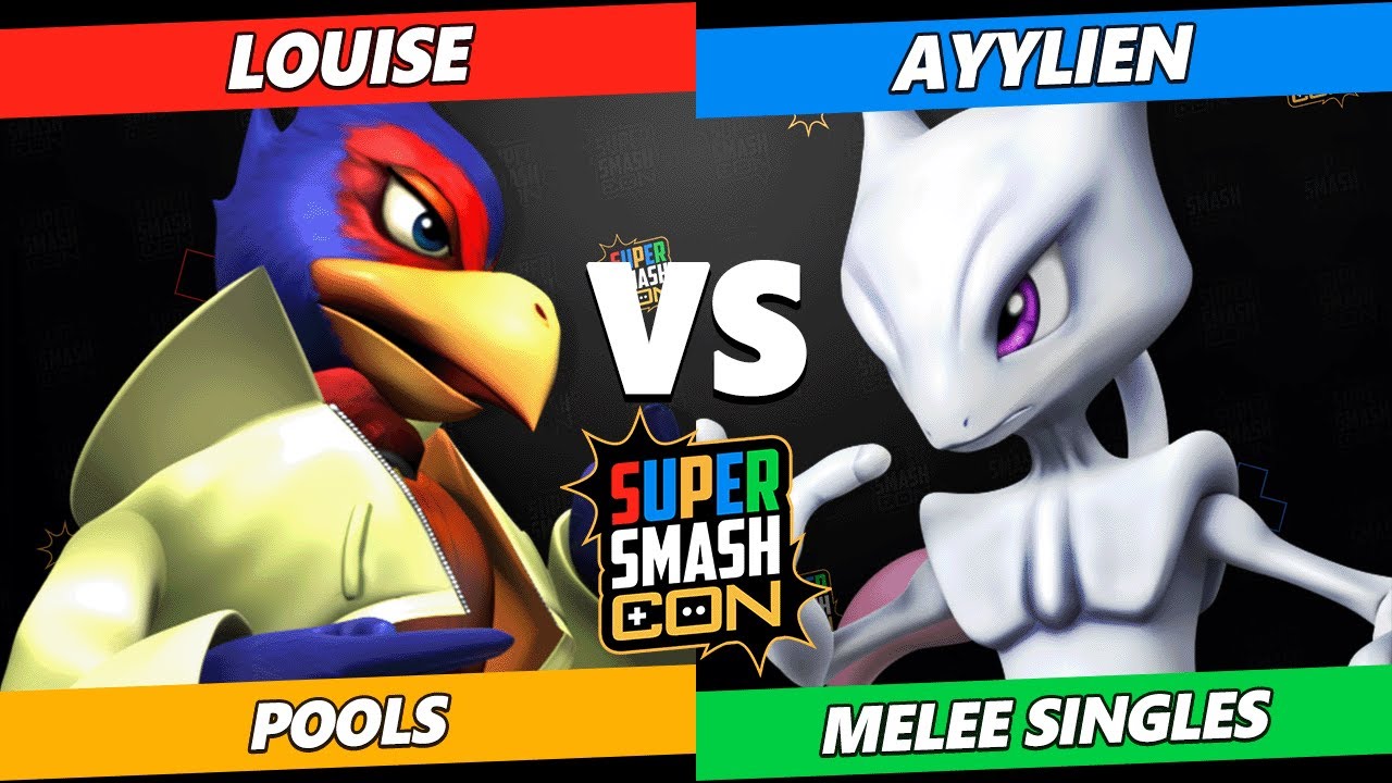 SSC 2022  - Louise (Falco) Vs. ayylien (Mewtwo) Smash Melee Tournament