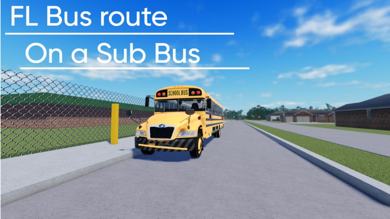 FL School Buses Sub PM Route
