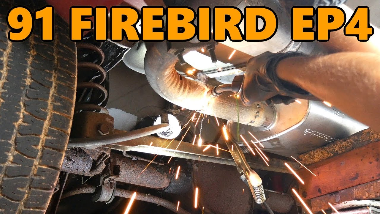 1991 Firebird Project Budget DIY Exhaust Replacement/Repair (Ep.4)