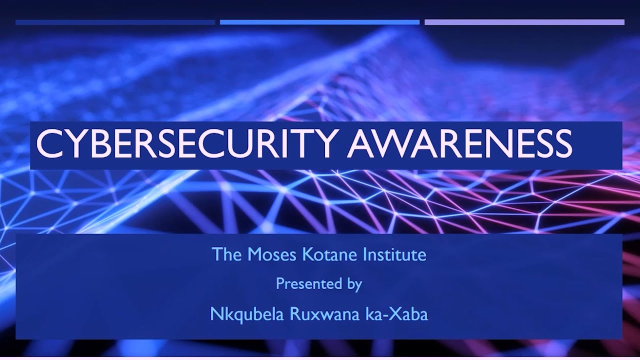 Cybersecurity Awareness Virtual Lecture