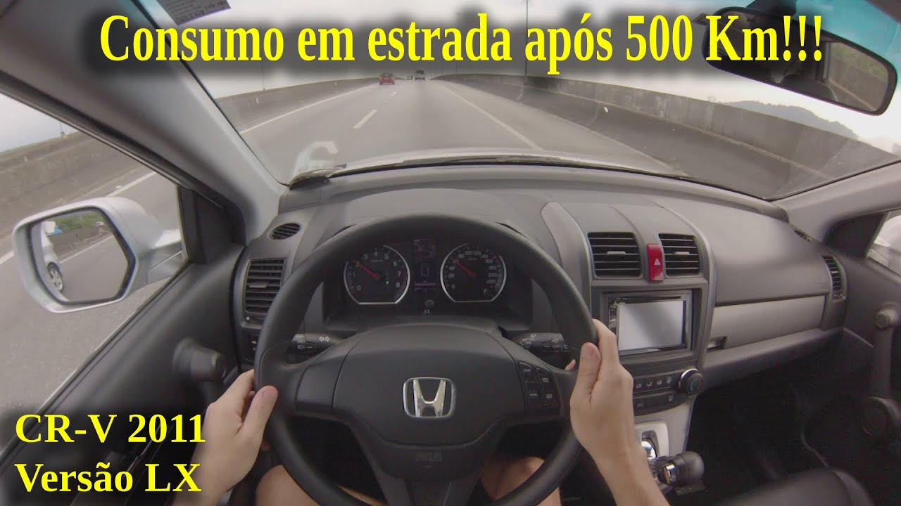 [CR-V 2.0 - Autom&aacute;tico 2011] Consumo em estrada ap&oacute;s 500 km.