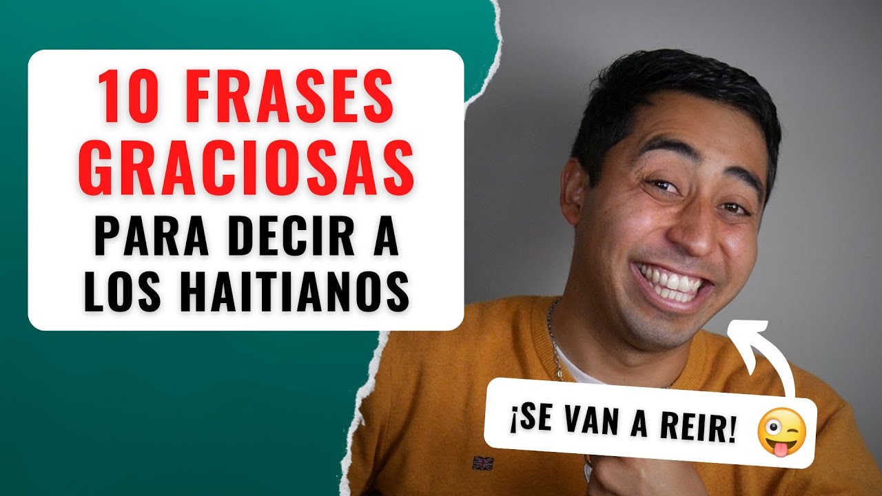 FRASES GRACIOSAS del CREOLE para usar con amigos 😂🤪 | Kreyòl con Franco