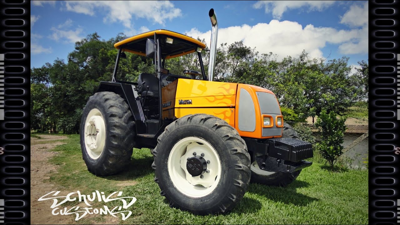 VALTRA BM100 🔥 ''cantando'' turbina 🔥 (sem ''pente'' !!!) - Schulis Customs / Tratores
