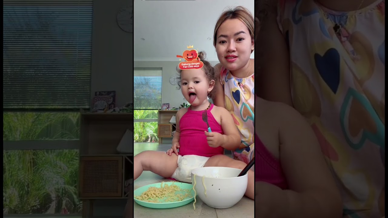 Bayi Samson Mommy Sudah Laper😂