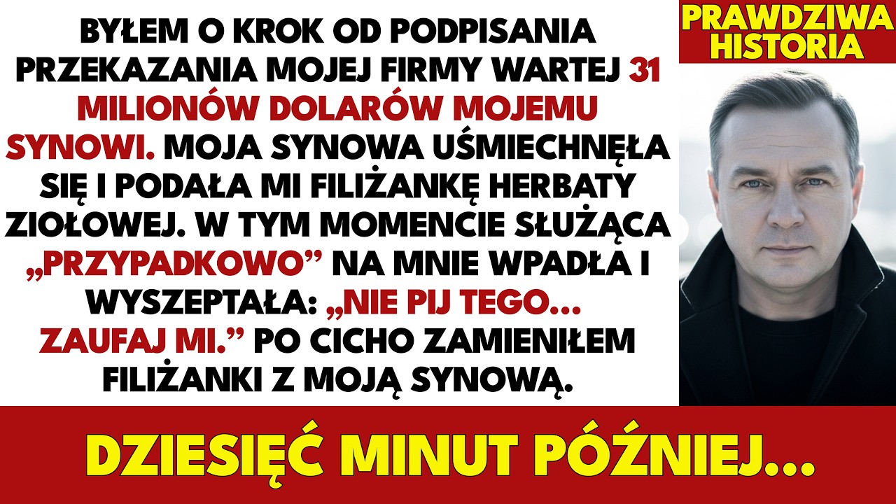 Moja Synowa Dała Mi Herbatę Ziołową — Służąca Szepnęła: „Nie Pij Tego”