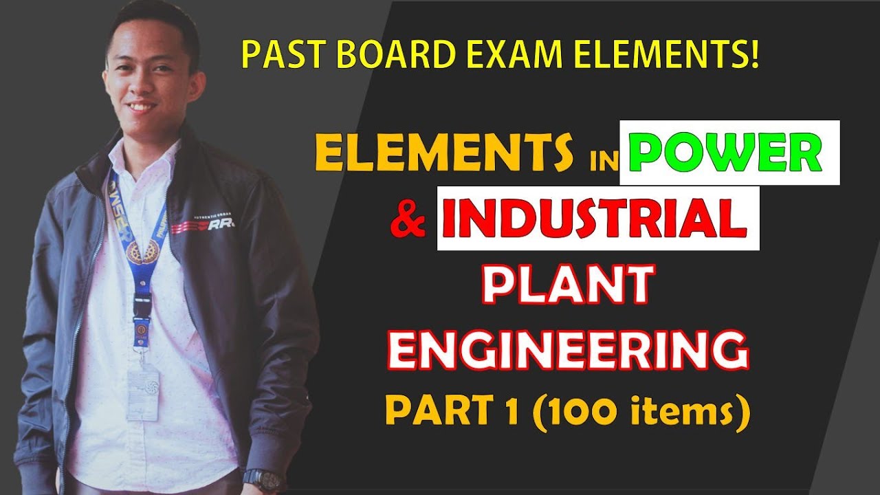 Power and Industrial Plant Engineering Elements Part 1