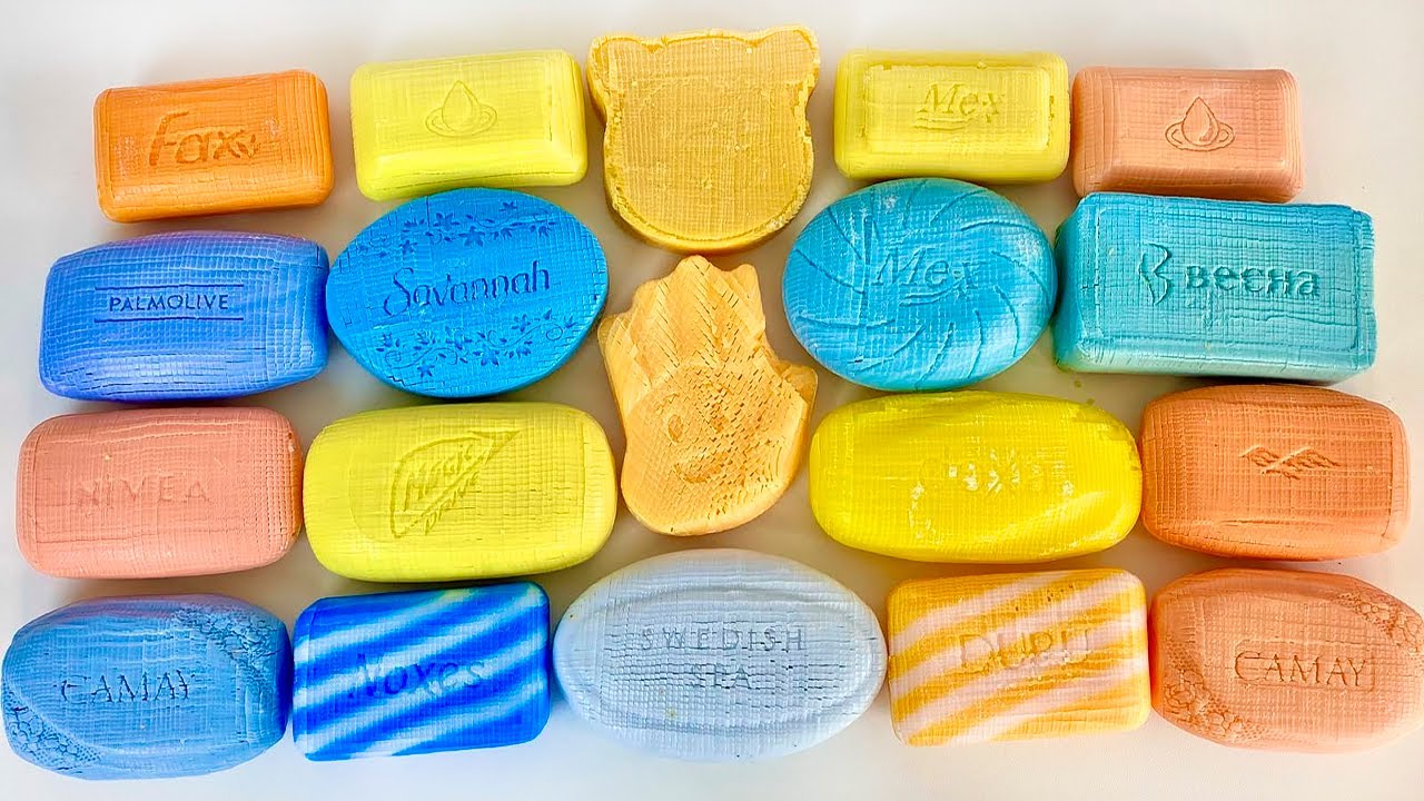 ASMR Soap Cubes. Soap Cutting. Резка мыла кубиками.