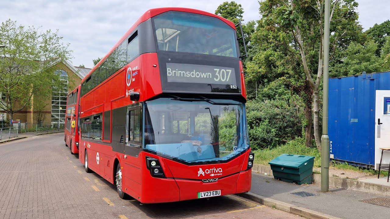 FULL JOURNEY | LONDON BUS 307 BRIMSDOWN - BARNET HOSPITAL 🏥 (LV23EBU) ES2
