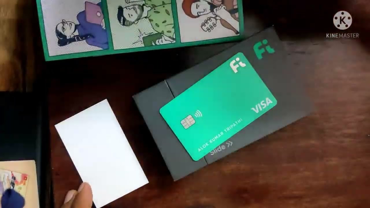 Fi Debit card unboxing / Fi card by Fi with federal bank