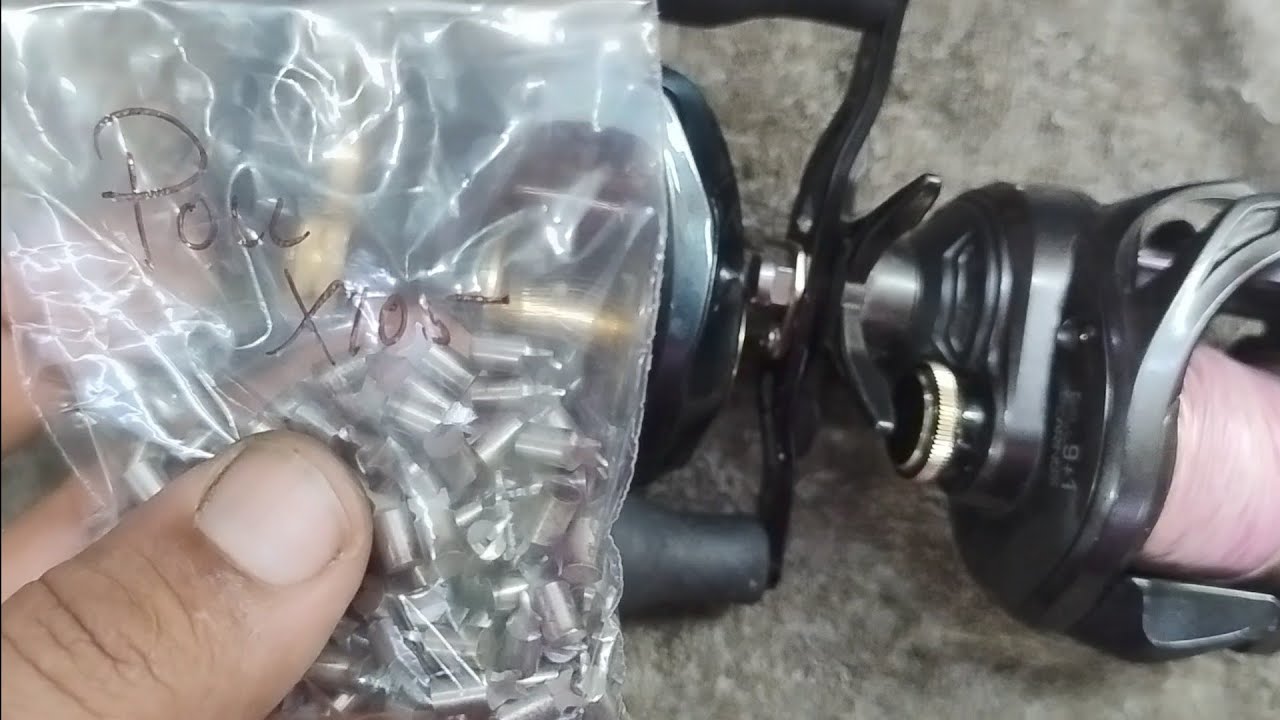 100 Pol wholesale Do Bait Casting Reel ko kiya upgrade by MHD Salim Ustad fishing King 