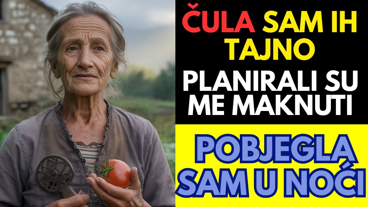 ISTINITA PRIČA IZ SARAJEVA 💔 Pobjegla sam iz kuće sina kad sam čula što snaha planira za mene.
