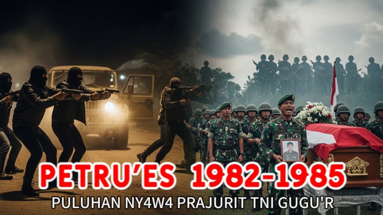 MENGUAK SEJARAH PENEMB4K4 MISTERIUS 1982-1985 | RIBUAN NY4WA PRAJURIT TNI MELAYANG‼️