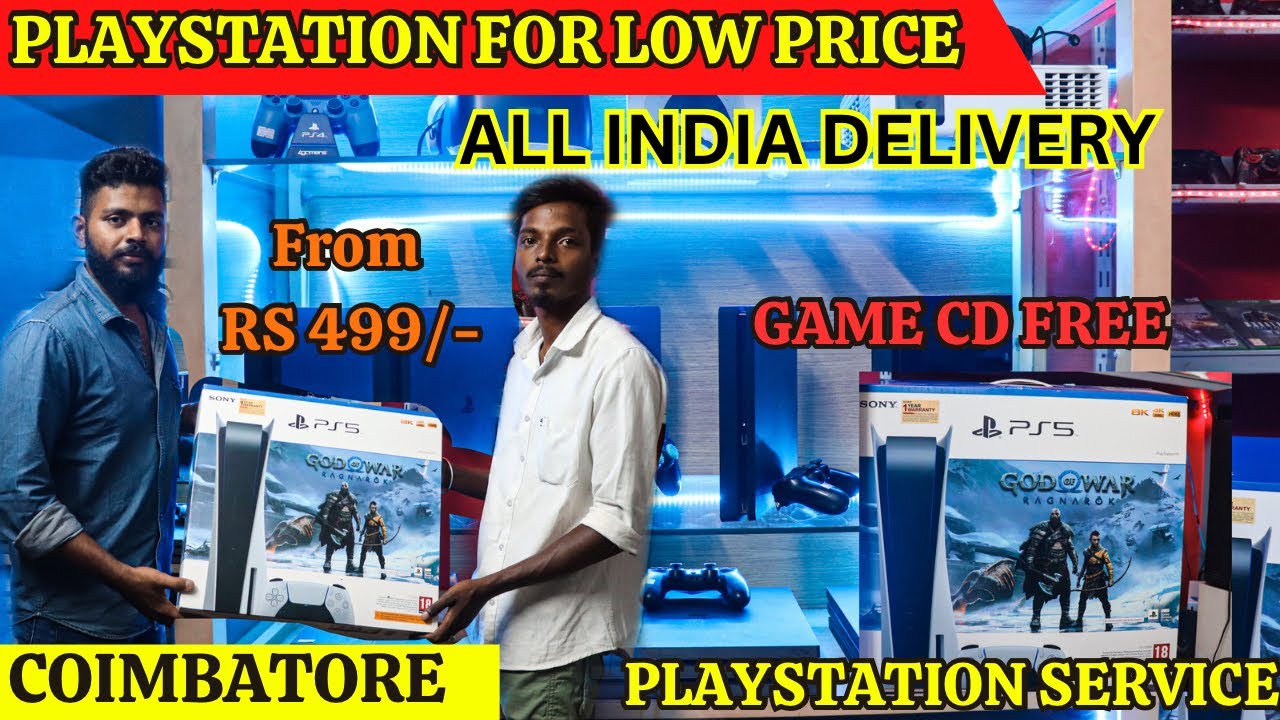 PLAYSTATION For low price || ps1,ps2,ps3,ps4|| from Rs499/-| Gamexchange Coimbatore ||