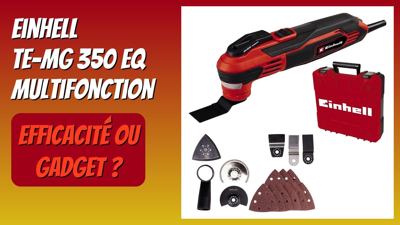 AVIS (2026) : Einhell TE-MG 350 EQ Multifonction. DÉTAILS