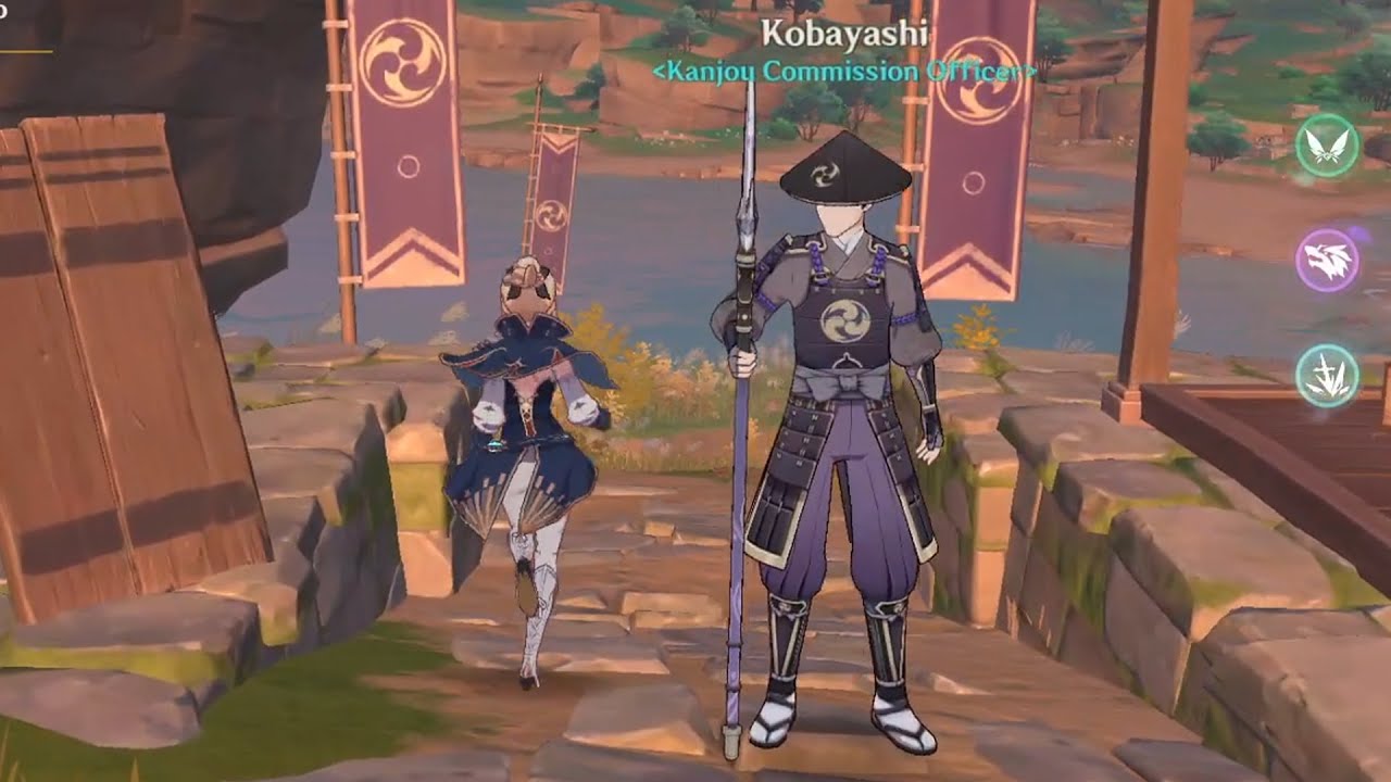 What Happens When You Trespass Kanjou Commission Officer | Genshin Impact (原神)