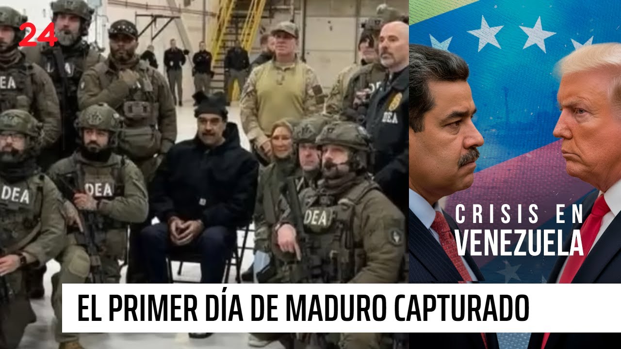 As&iacute; fue el primer d&iacute;a de Maduro capturado | 24 Horas TVN Chile