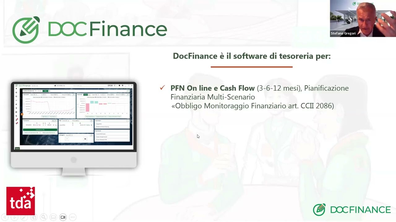 Tesoreria automatizzata e pianificazione con DocFinance