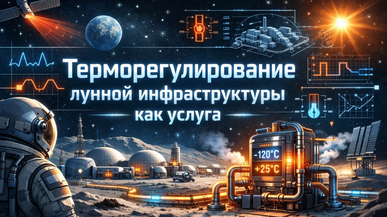 🌕❄️ Терморегулирование лунной инфраструктуры как услуга