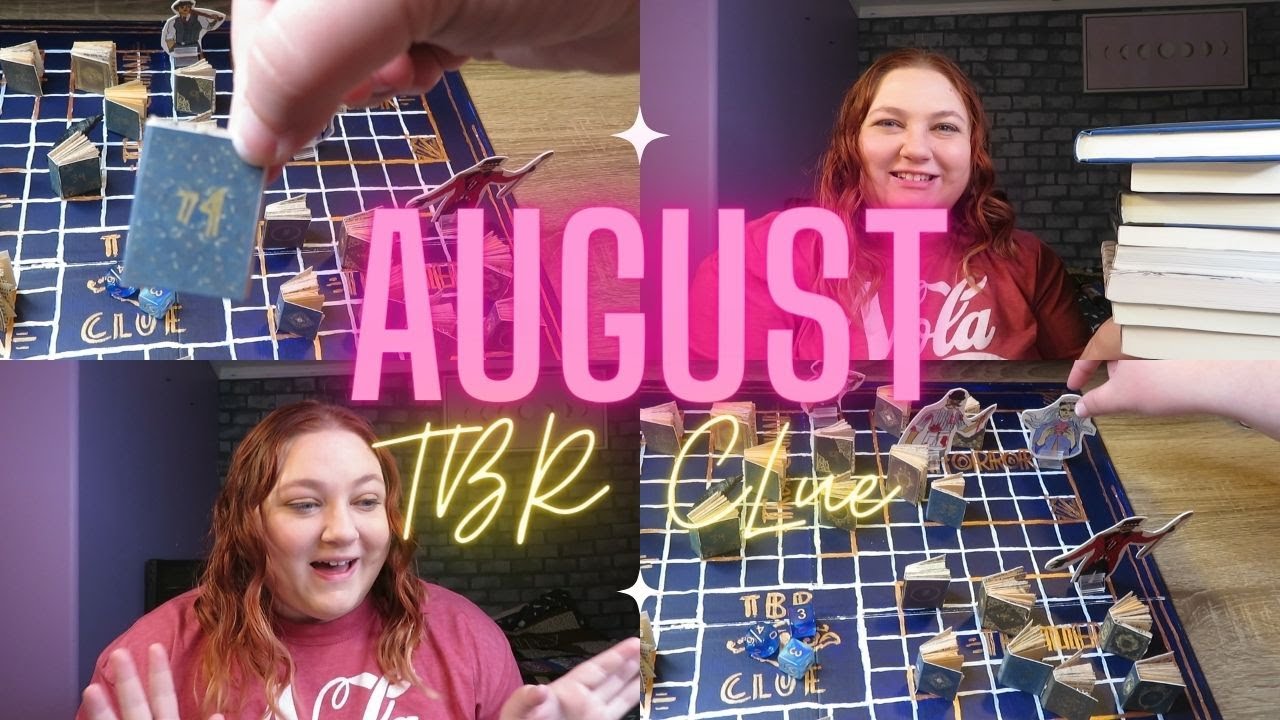 AUGUST TBR Clue Game {So Excited for this months TBR!}