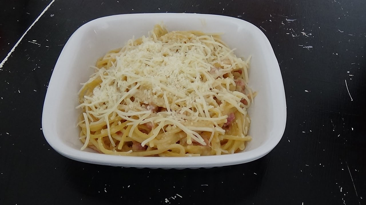 Pâte Carbonara au Cookeo