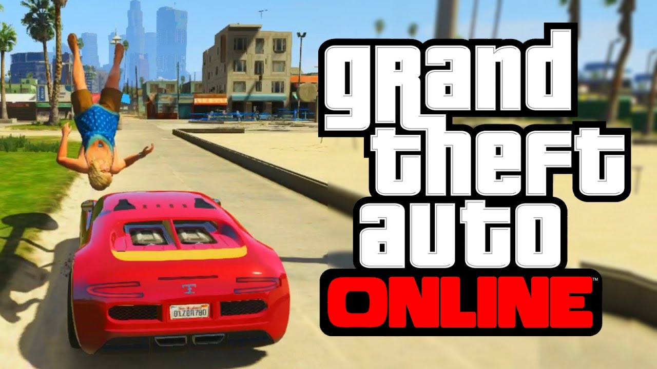 Beach Stunts and Cruising! (GTA V Funny Moments)