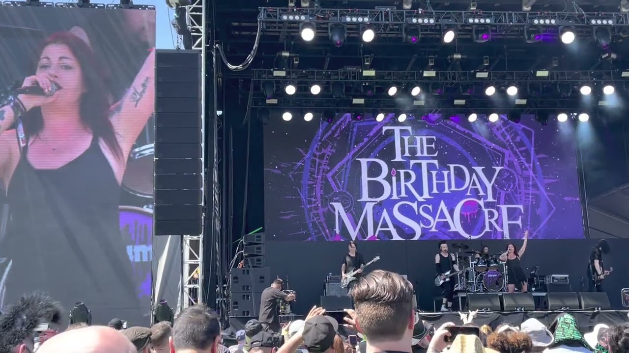 Red Stars by The Birthday Massacre at Sick New World Festival 2023