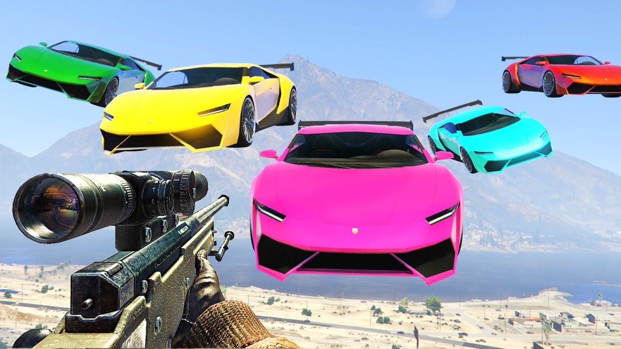 SNIPERS vs STUNTERS! IT'S BACK! (GTA 5 Online)
