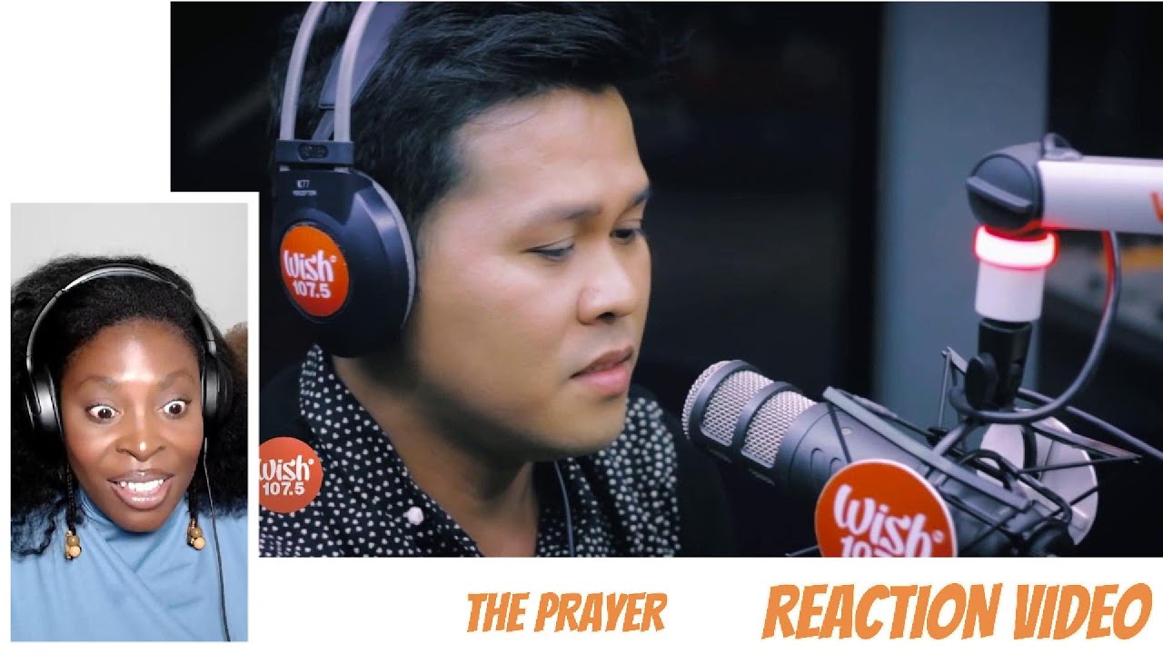 REACTION VIDEO | Marcelito Pomoy | The Prayer (Celine Dion & Andrea Bocelli) LIVE on Wish 107.5 Bus