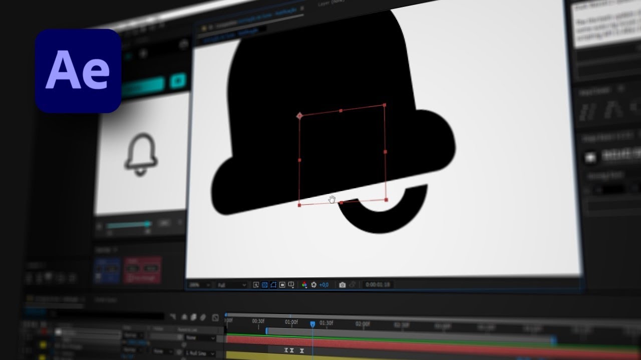 ANIMAÇÃO de Ícone: Notificação (After Effects)