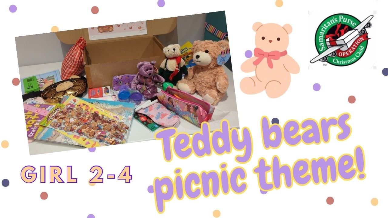 Operation Christmas Child 🧸 Teddy Bears Picnic theme 🧺☀️ Girl 2-4 | OCC 2026